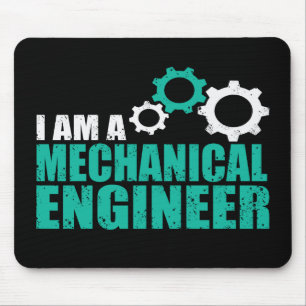 Mechanical Engineering Funny Engineer Mouse Pad
