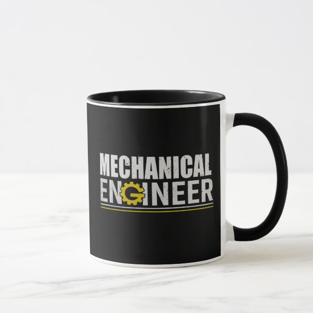 Mechanical Engineering Funny Engineer Mug (Right)