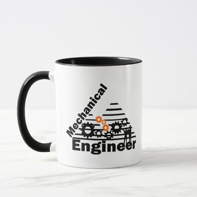 Mechanical Engineering Funny Engineer Mug (Left)