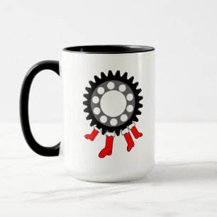 Mechanical Gear Christmas Stockings Mug