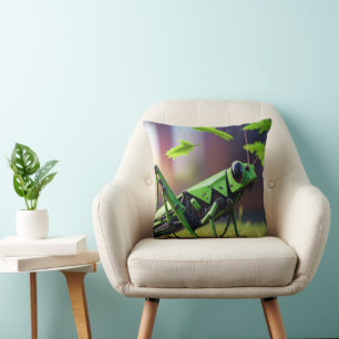 Mechanical Grasshopper Cushion