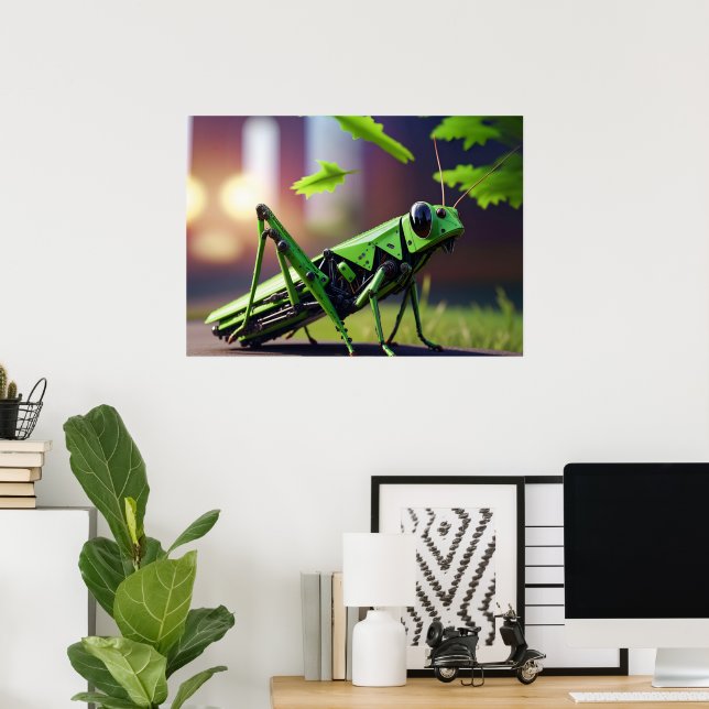 Mechanical Grasshopper Poster (Home Office)