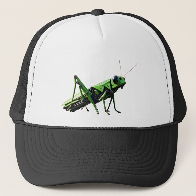 Mechanical Grasshopper Trucker Hat (Front)