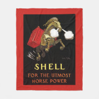 Mechanical Horse with Shell Oil