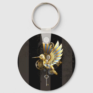 Mechanical Hummingbird Key Ring