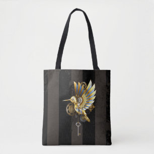 Mechanical Hummingbird Tote Bag