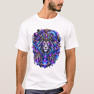 Mechanical Lion Zodiac T-Shirt – Colourful Steampu