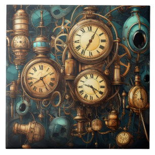 Mechanical Marvels Ceramic Tile