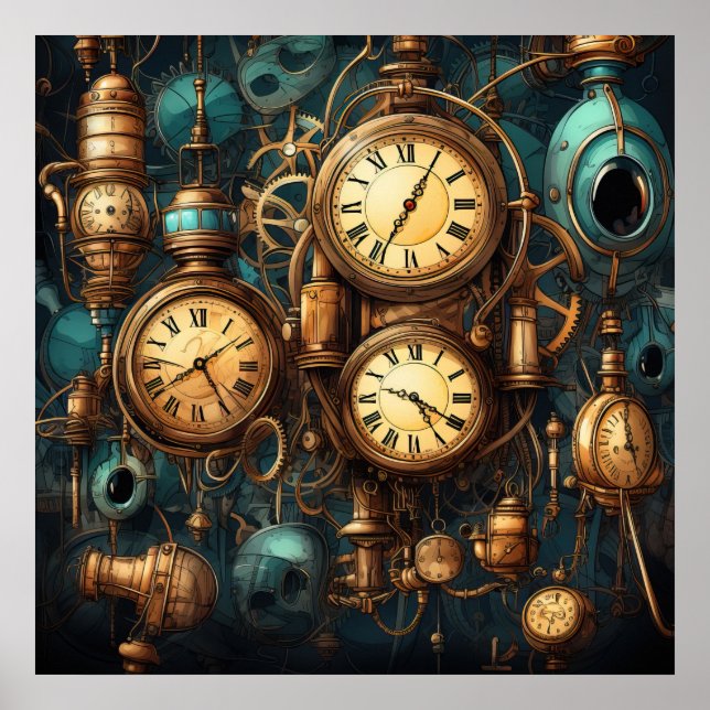 Mechanical Marvels Poster (Front)