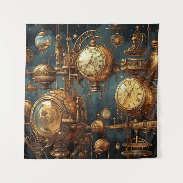 Mechanical Marvels Tapestry (Front)