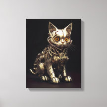 Mechanical Meow: A Steampunk Metal Cat
