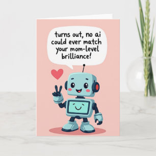 Mechanical Mothers Day Wish Card