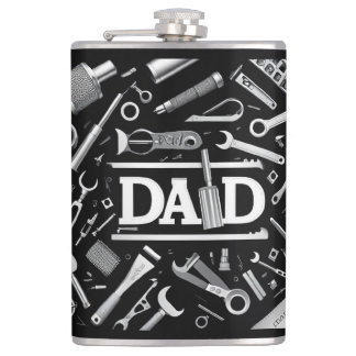 Mechanical Pattern, Dad Hip Flask