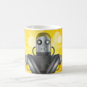 Mechanical Robot Cartoon Coffee Mug