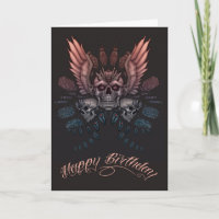 Mechanical Skull Birthday