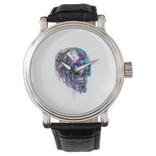 Mechanical Skull Matrix Watch