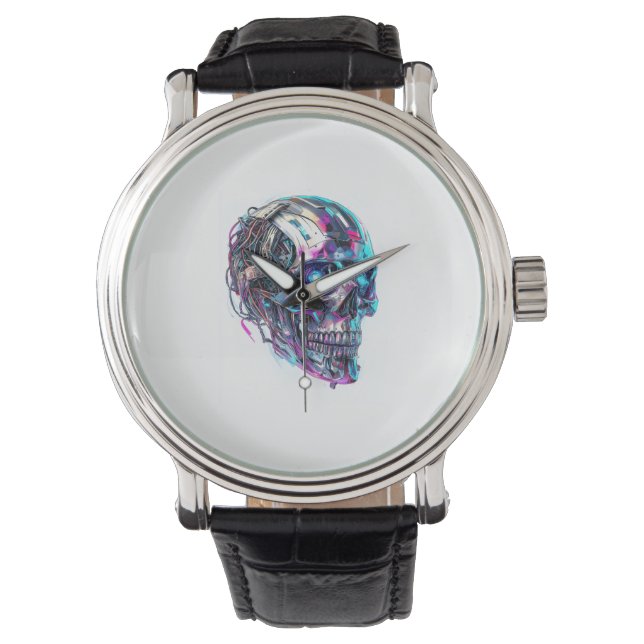 Mechanical Skull Matrix Watch (Front)