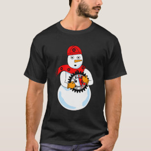 Mechanical Snowman T-Shirt