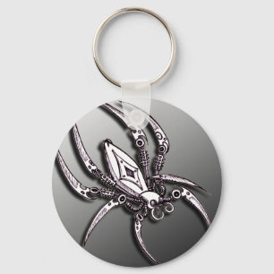 Mechanical Spider Key Ring