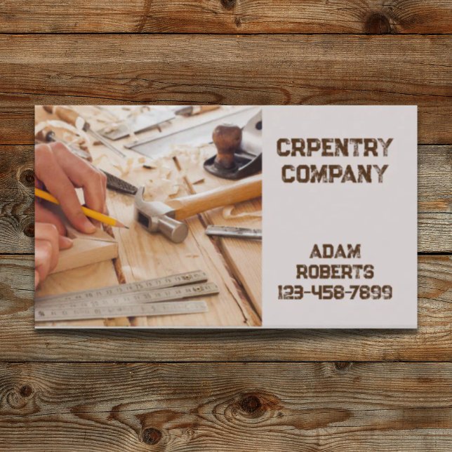 Mechanical Tools Construction Carpentry carpenter Business Card (Mechanical Tools Construction Carpentry carpenter Business Card)