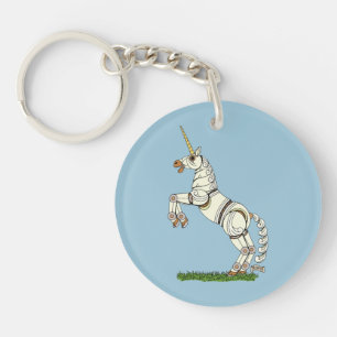 Mechanical Unicorn Key Ring