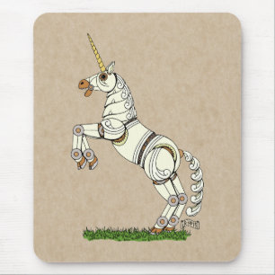 Mechanical Unicorn Mouse Pad