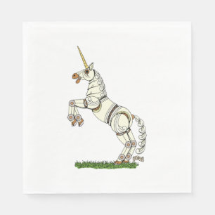 Mechanical Unicorn Napkin