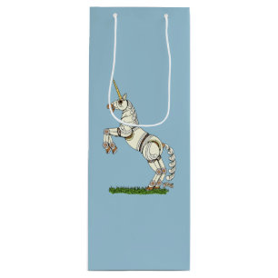 Mechanical Unicorn Wine Gift Bag