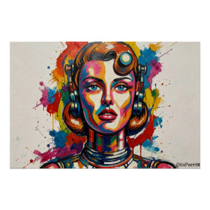 MECHANICAL WOMAN-5 POSTER