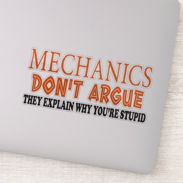 Mechanics design funny mechanic (Detail)