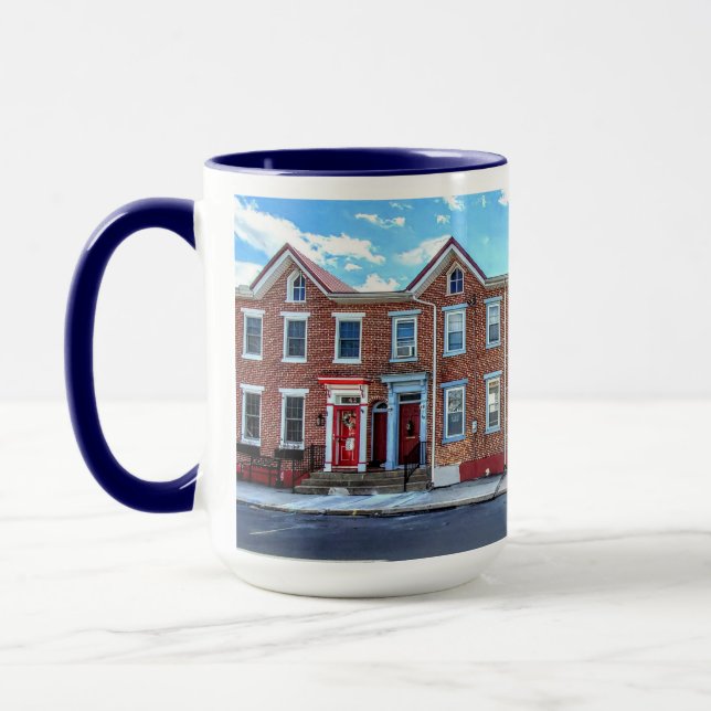 Mechanicsburg Row Houses Mug (Left)