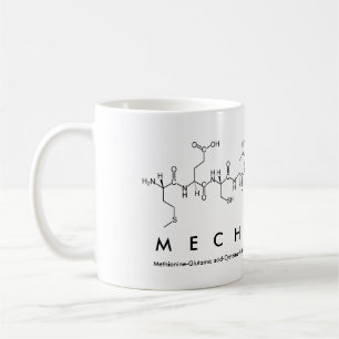 Mechanism peptide word mug