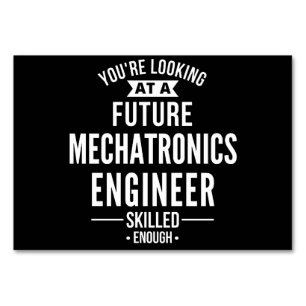 Mechatronics engineer gift table number