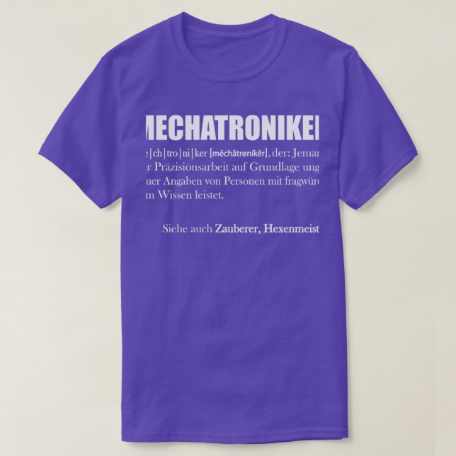 mechatronics engineers  T-Shirt (Design Front)