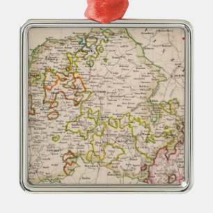 Mecklenburg, Germany Metal Ornament