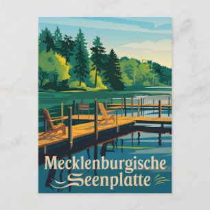 Mecklenburgische Seenplatte Postcard