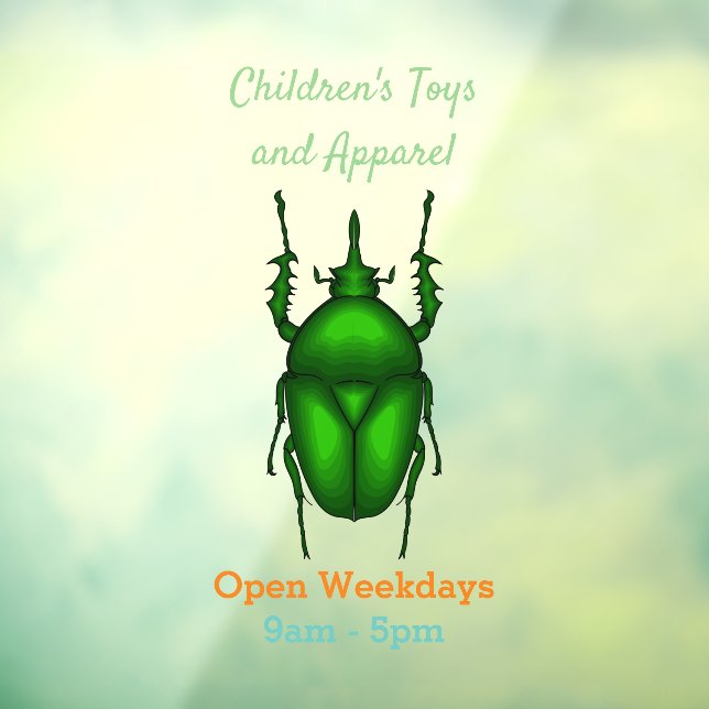 Mecynorhina torquata bug cartoon illustration  (Sheet 3)