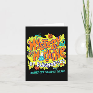 Med Lab Tech Lab Week 2025 Mystery Machine Of Diag Card