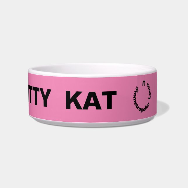 Med./Lg.KAT/ Pet Bowl /#mmetropolim (Right)