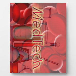 Med Tech STARBURST LOGO Plaque