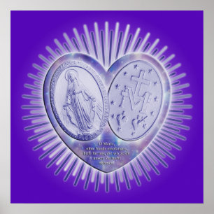 Medaille (médaille miraculeuse) / marvellous meda poster
