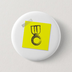Medal 6 Cm Round Badge