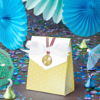 Medal and Asa no Ha Pattern Favour Box