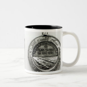 Medal Commemorating the opening of the Suez Two-Tone Coffee Mug
