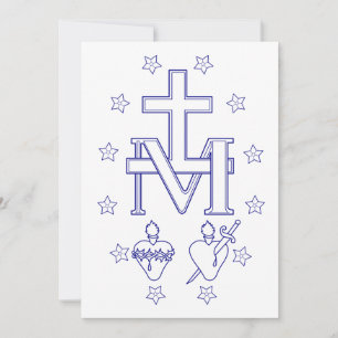 Medal of Our Lady of Graces Holiday Card