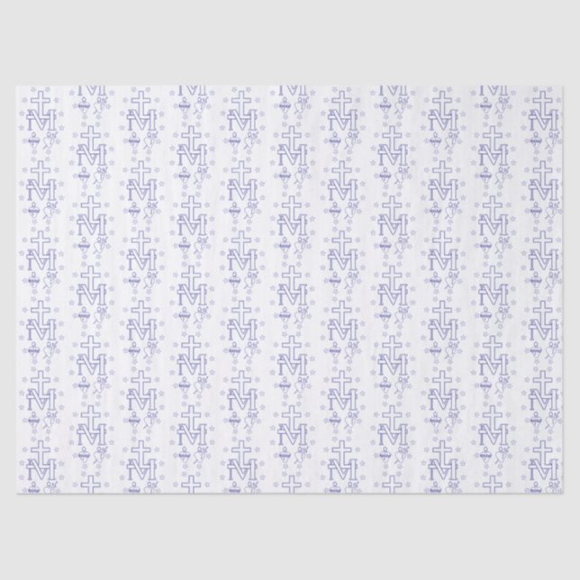 Medal of Our Lady of Graces Tissue Paper (Front)