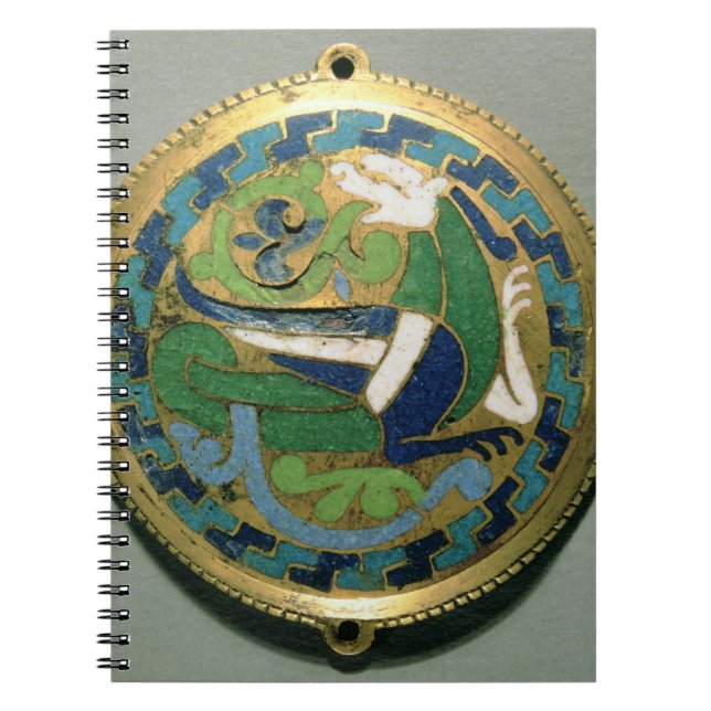 Medallion depicting a dragon, French, from Conques Notebook (Front)