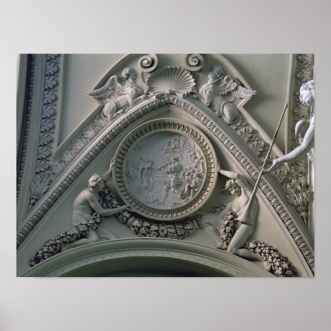 Medallion depicting Emperor Constantine Poster (Front)