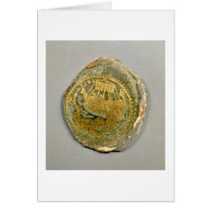 Medallion depicting Jonah and the whale, Roman, 4t