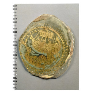 Medallion depicting Jonah and the whale, Roman, 4t Notebook
